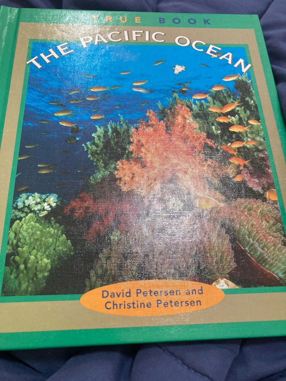 The Pacific Ocean Book - hardcover New true Book